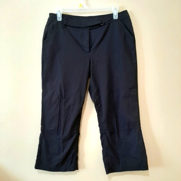MEC Black Adjustable Waist Capris - Picture 1 of 7